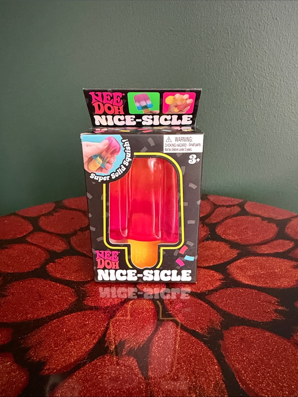 Needoh Nice-Sicle Red/Pink/Orange